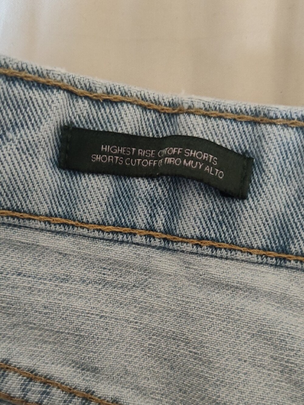 wild fable Light Wash Distressed Denim Shorts - Picture 3 of 5